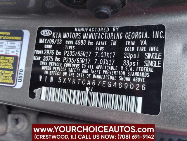 2014 Kia Sorento AWD 4dr I4 LX - 22915530 - 36