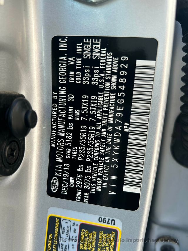 2014 Kia Sorento AWD 4dr V6 SX,LEATHER,NAV,PANORAMA ROOF  - 22924788 - 55