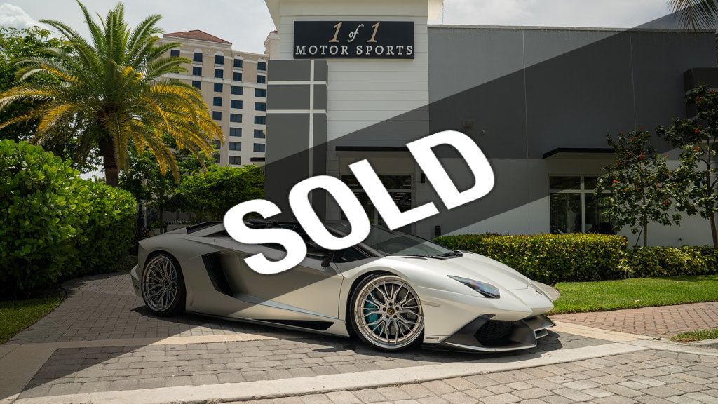 2014 Lamborghini Aventador 2dr Convertible 50th Anniversario - 22875851 - 0