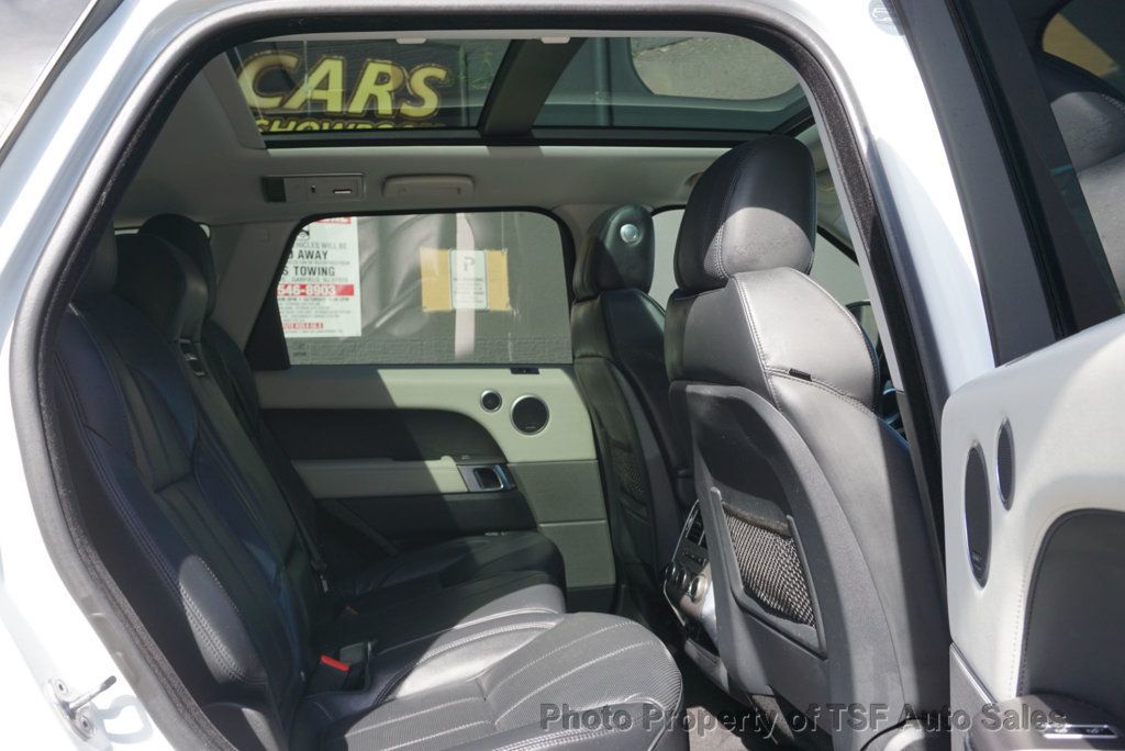 2014 Land Rover Range Rover Sport 4WD 4dr Supercharged NAVI REAR CAM FRONT&REAR HEATED&COOLED SEAT - 23039138 - 12