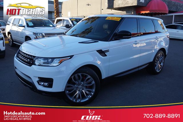 2014 Land Rover Range Rover Sport SUPERCHARGED, 4X4, LEATHER SEATS, MOON ROOF, NAVIGATION - 22972688 - 0