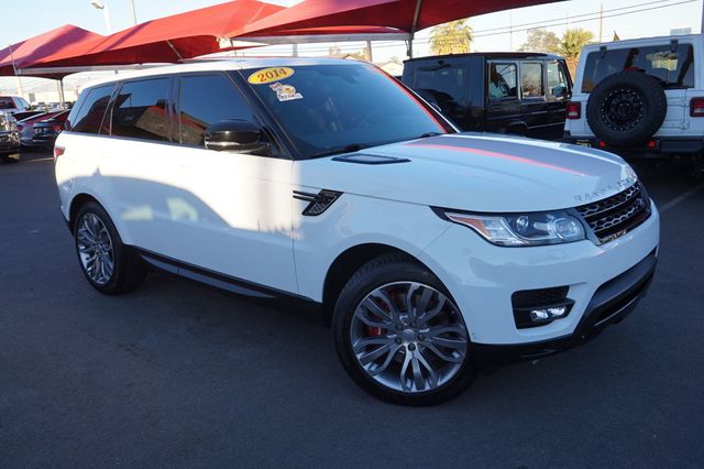 2014 Land Rover Range Rover Sport SUPERCHARGED, 4X4, LEATHER SEATS, MOON ROOF, NAVIGATION - 22972688 - 1