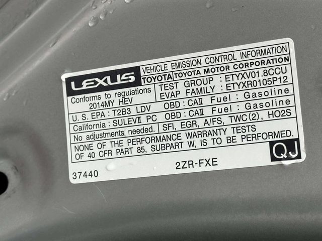 2014 Lexus CT 200h 5dr Sedan Hybrid - 22945879 - 29