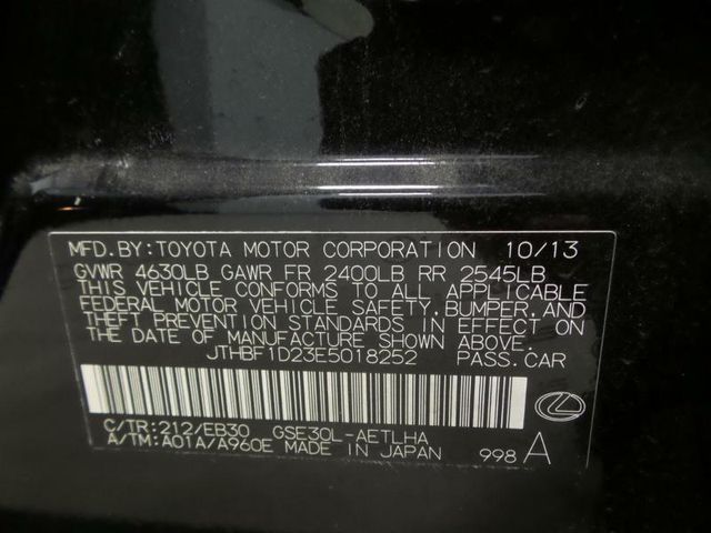 2014 Lexus IS 250 4dr Sport Sedan Automatic RWD - 15400128 - 10