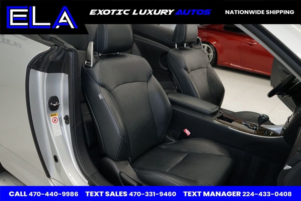 2014 Lexus IS 350C LOW MILES IN THE NATION! U WILL NOT FIND ONE THIS CLEAN - 22479063 - 33