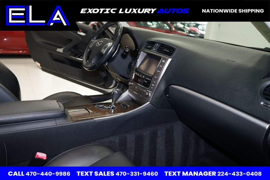 2014 Lexus IS 350C LOW MILES IN THE NATION! U WILL NOT FIND ONE THIS CLEAN - 22479063 - 34