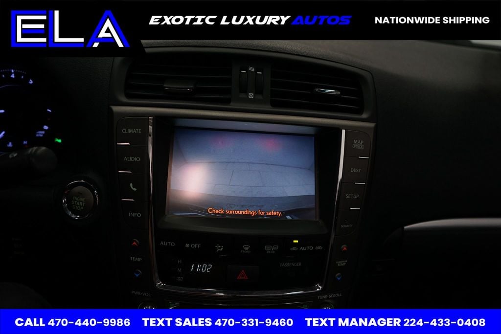 2014 Lexus IS 350C LOW MILES IN THE NATION! U WILL NOT FIND ONE THIS CLEAN - 22479063 - 36