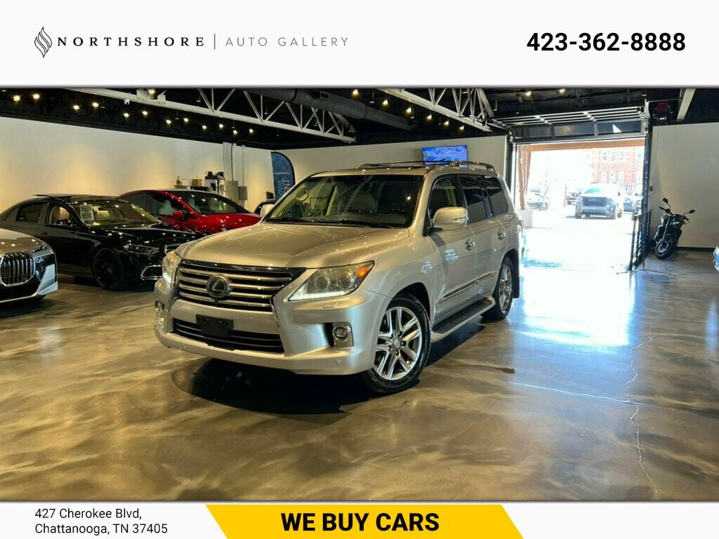 2014 Lexus LX 570 4WD/LuxuryPkg/RearSeatEntertainment/Htd&CldSeats/HtdSteerWheel - 22787210 - 0