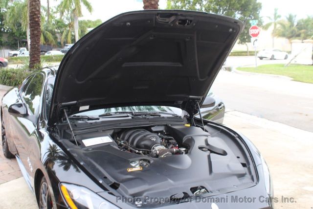 2014 Maserati GranTurismo ONLY DRIVEN 4,500 MILES PER YEAR , COUPE S ,RED ACCENT  - 21070514 - 11