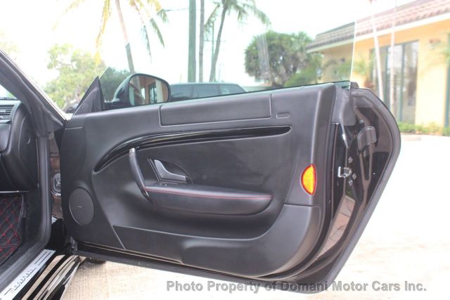 2014 Maserati GranTurismo ONLY DRIVEN 4,500 MILES PER YEAR , COUPE S ,RED ACCENT  - 21070514 - 20