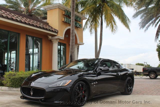 2014 Maserati GranTurismo ONLY DRIVEN 4,500 MILES PER YEAR , COUPE S ,RED ACCENT  - 21070514 - 21