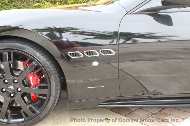 2014 Maserati GranTurismo ONLY DRIVEN 4,500 MILES PER YEAR , COUPE S ,RED ACCENT  - 21070514 - 24