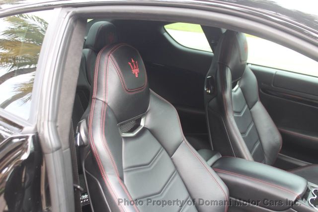 2014 Maserati GranTurismo ONLY DRIVEN 4,500 MILES PER YEAR , COUPE S ,RED ACCENT  - 21070514 - 26