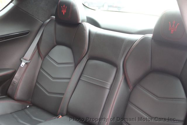 2014 Maserati GranTurismo ONLY DRIVEN 4,500 MILES PER YEAR , COUPE S ,RED ACCENT  - 21070514 - 27