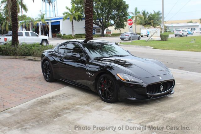 2014 Maserati GranTurismo ONLY DRIVEN 4,500 MILES PER YEAR , COUPE S ,RED ACCENT  - 21070514 - 2