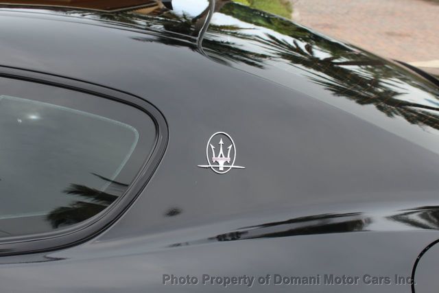 2014 Maserati GranTurismo ONLY DRIVEN 4,500 MILES PER YEAR , COUPE S ,RED ACCENT  - 21070514 - 34