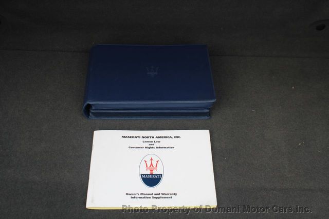 2014 Maserati GranTurismo ONLY DRIVEN 4,500 MILES PER YEAR , COUPE S ,RED ACCENT  - 21070514 - 46