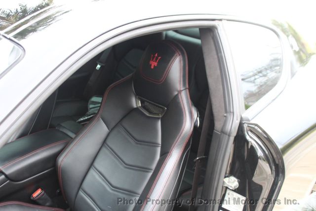 2014 Maserati GranTurismo ONLY DRIVEN 4,500 MILES PER YEAR , COUPE S ,RED ACCENT  - 21070514 - 47