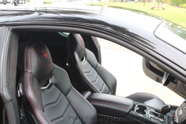 2014 Maserati GranTurismo ONLY DRIVEN 4,500 MILES PER YEAR , COUPE S ,RED ACCENT  - 21070514 - 48