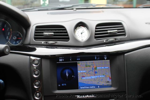 2014 Maserati GranTurismo ONLY DRIVEN 4,500 MILES PER YEAR , COUPE S ,RED ACCENT  - 21070514 - 52