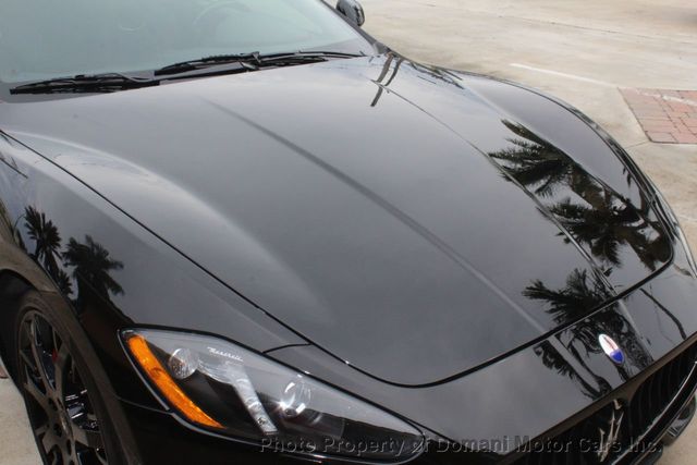 2014 Maserati GranTurismo ONLY DRIVEN 4,500 MILES PER YEAR , COUPE S ,RED ACCENT  - 21070514 - 66