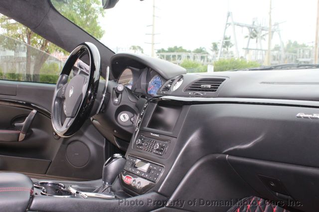 2014 Maserati GranTurismo ONLY DRIVEN 4,500 MILES PER YEAR , COUPE S ,RED ACCENT  - 21070514 - 83