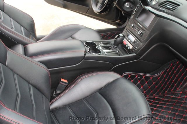 2014 Maserati GranTurismo ONLY DRIVEN 4,500 MILES PER YEAR , COUPE S ,RED ACCENT  - 21070514 - 85