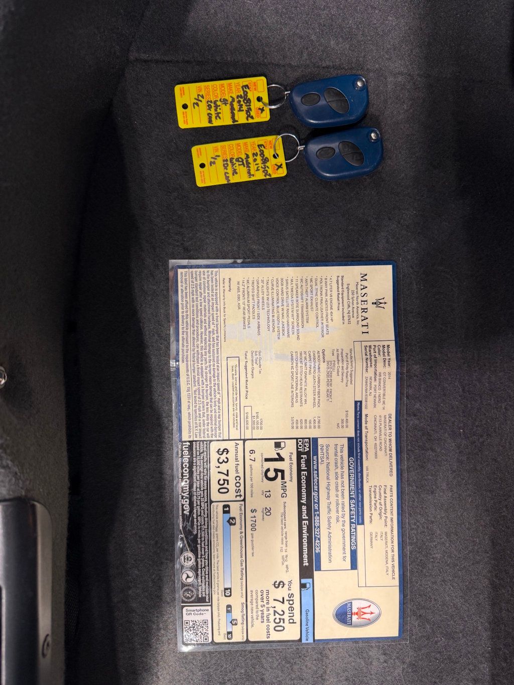 2014 Maserati GranTurismo Convertible 2dr MC - 23003748 - 88