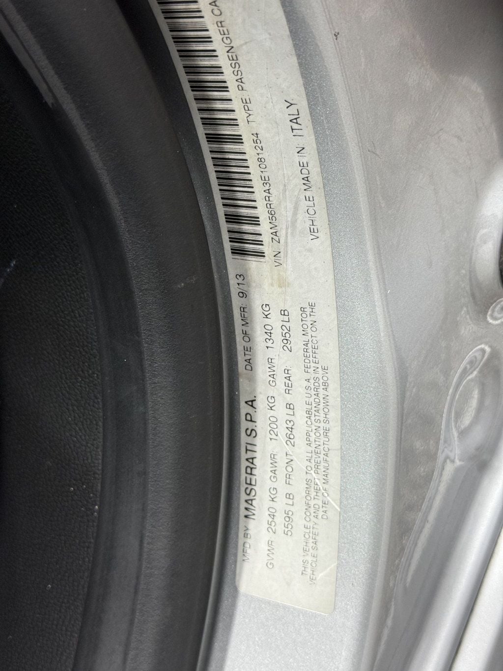 2014 Maserati Quattroporte Base Trim - 23045482 - 73