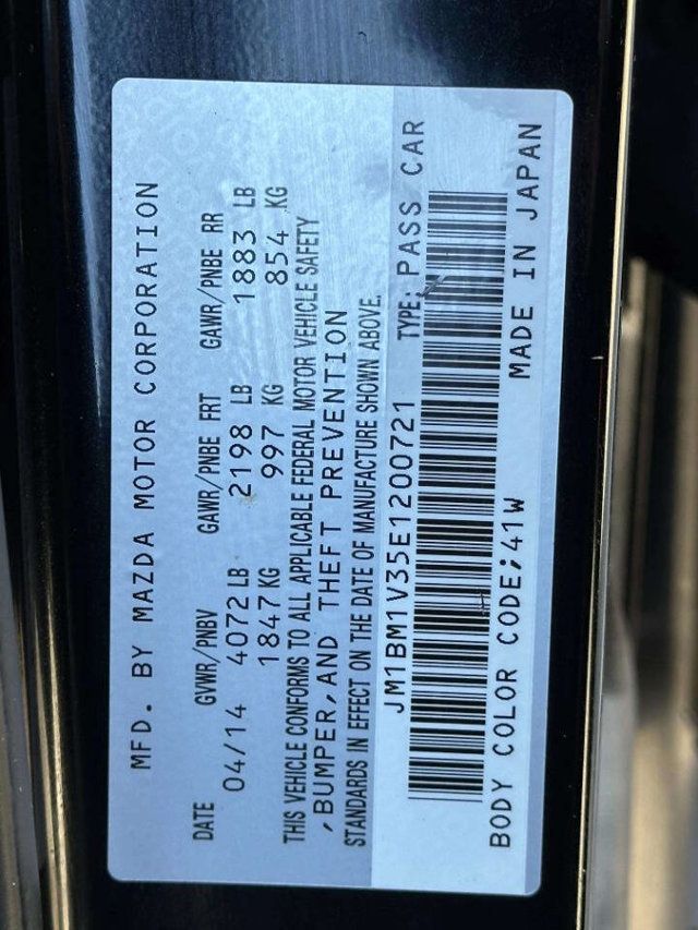 2014 Mazda Mazda3 4dr Sedan Automatic s Touring - 22935110 - 13