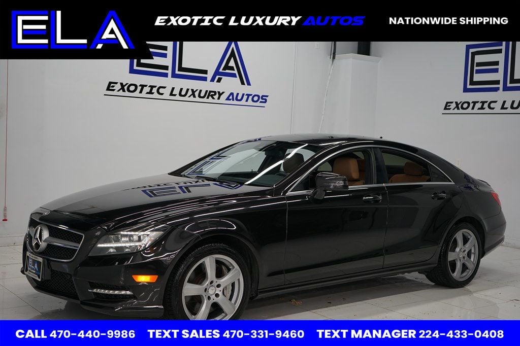 2014 Mercedes-Benz CLS DESINGO DESINGO DESGINO! RARE INTERIOR PACKAGE! BLACK PIANO WOOD - 22633448 - 0