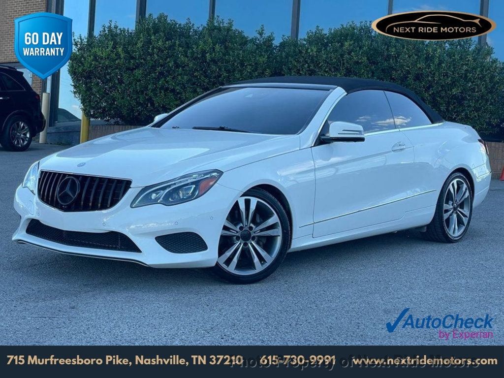 2014 Mercedes-Benz E-Class 2014 MERCEDES-BENZ E350 V6 CONVERTIBLE SERVICED 615-730-9991 - 22900808 | Video 1