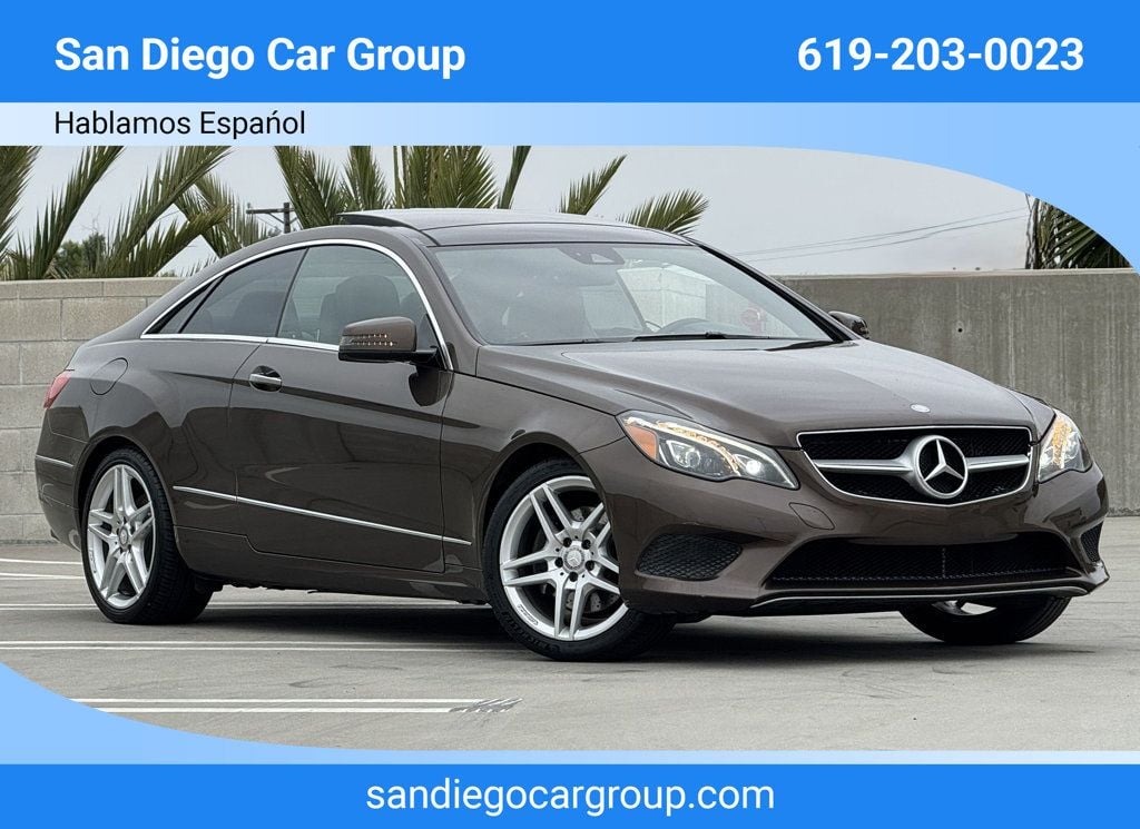 2014 Mercedes-Benz E-Class 2dr Coupe E 350 RWD - 22631112 - 0