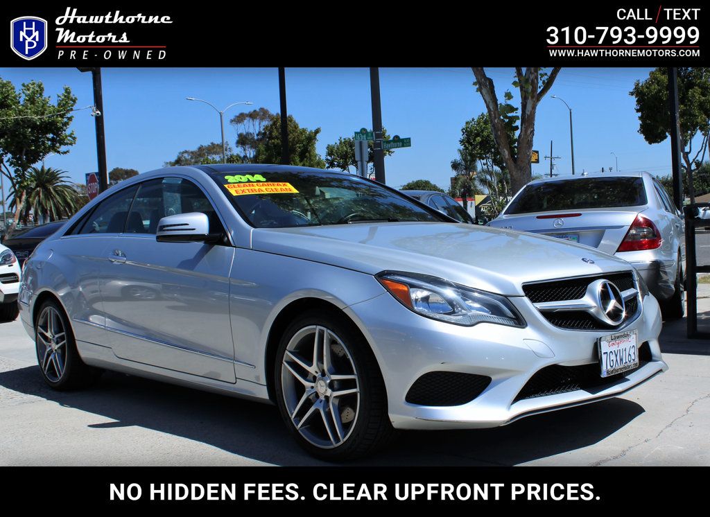 2014 Mercedes-Benz E-Class 2dr Coupe E 350 RWD - 23067680 - 0