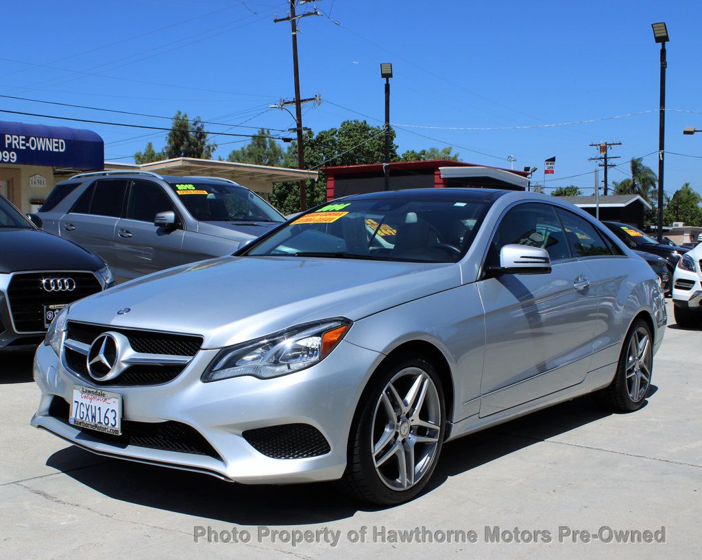 2014 Mercedes-Benz E-Class 2dr Coupe E 350 RWD - 23067680 - 1