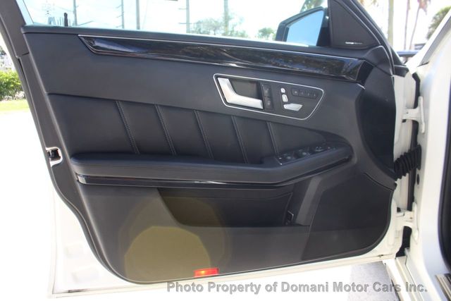 2014 Mercedes-Benz E-Class Designo Manufaktur Cashmere White Magno with 58K MILES  - 20505239 - 12