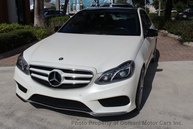2014 Mercedes-Benz E-Class Designo Manufaktur Cashmere White Magno with 58K MILES  - 20505239 - 18