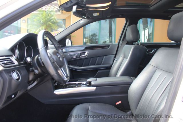 2014 Mercedes-Benz E-Class Designo Manufaktur Cashmere White Magno with 58K MILES  - 20505239 - 24