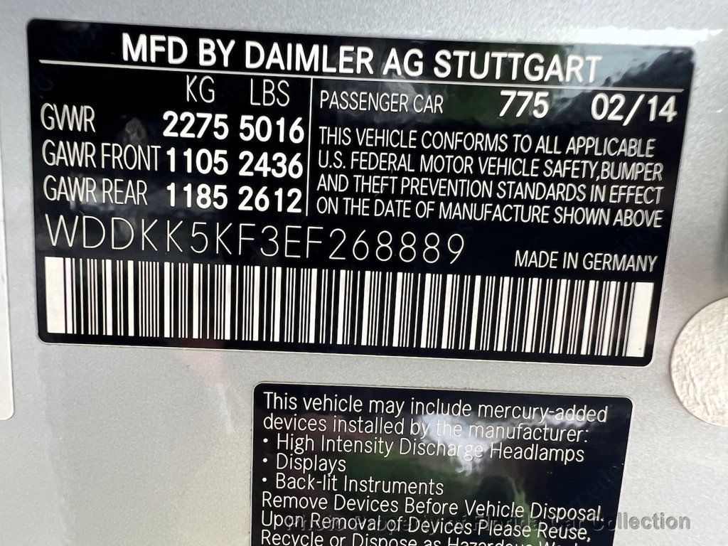 2014 Mercedes-Benz E-Class E350 Cabriolet RWD Sport Premium Package - 22431165 - 99