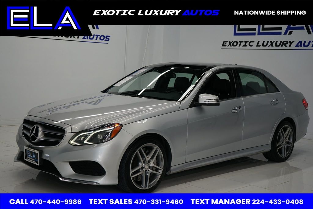 2014 Mercedes-Benz E-Class ONE OWNER! EXTREMELY SERVICED WITH DEALER RECORDS! HIGHLY OPTION - 22458877 - 1