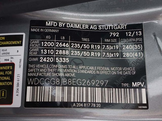 2014 Mercedes-Benz GLK 4MATIC 4dr GLK 350 - 22960038 - 54