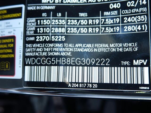 2014 Mercedes-Benz GLK RWD 4dr GLK 350 - 17021422 - 31