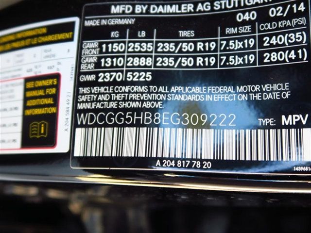 2014 Mercedes-Benz GLK RWD 4dr GLK 350 - 17021422 - 6