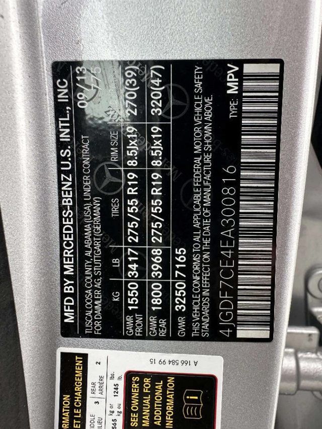 2014 Mercedes-Benz GL-Class 4MATIC 4dr GL 450 - 23046466 - 38