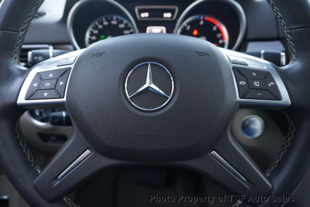 2014 Mercedes-Benz M-Class ML350 BlueTEC SPORT PKG AMG WHEELS LANE TRACKING/LIGHTING PKG - 22941683 - 33