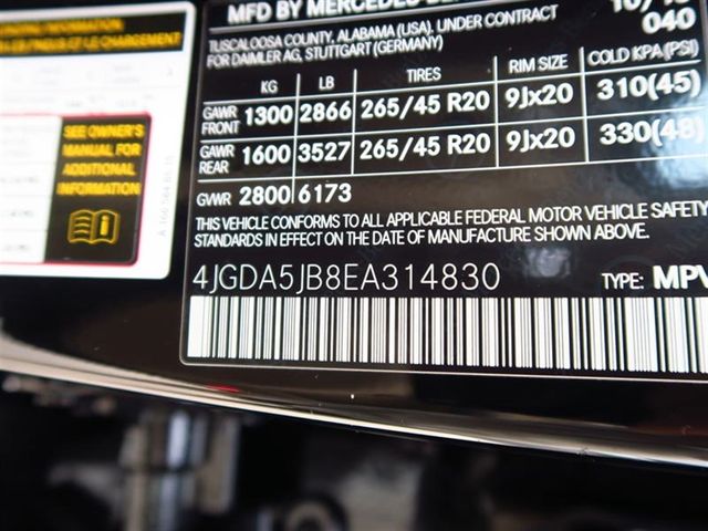 2014 Mercedes-Benz M-Class RWD 4dr ML 350 - 17078880 - 31