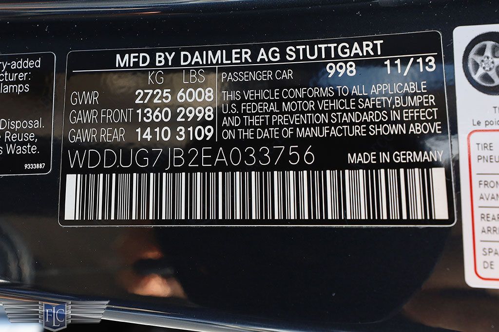 2014 Mercedes-Benz S-Class 4dr Sedan S 63 AMG 4MATIC - 22763435 - 60