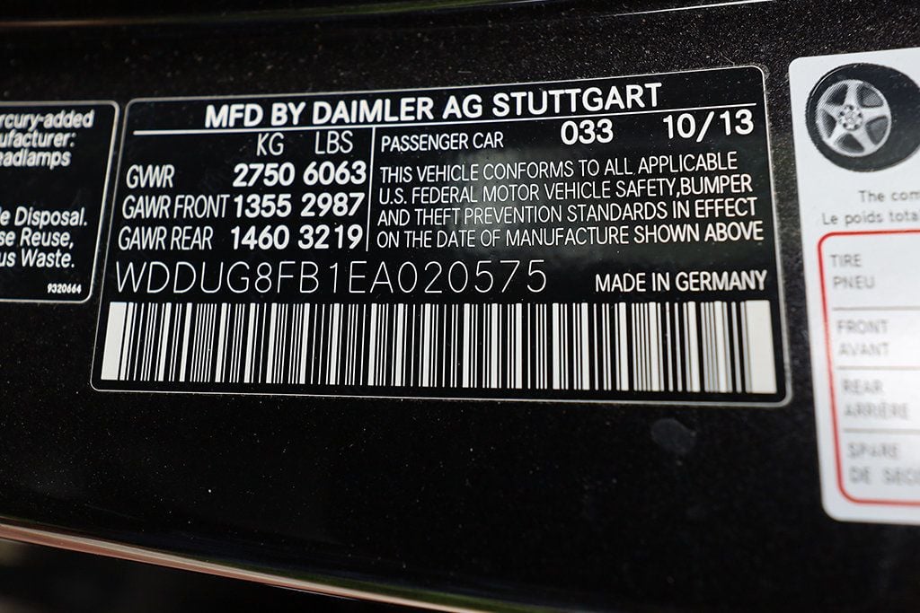 2014 Mercedes-Benz S-Class S550 4MATIC Edition 1 Sedan - 22997487 - 69