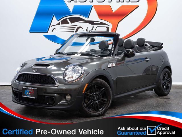 2014 MINI Cooper S Convertible CLEAN CARFAX, CONVERTIBLE, HEATED SEATS, HARMAN KARDON SOUND  - 22575918 - 0