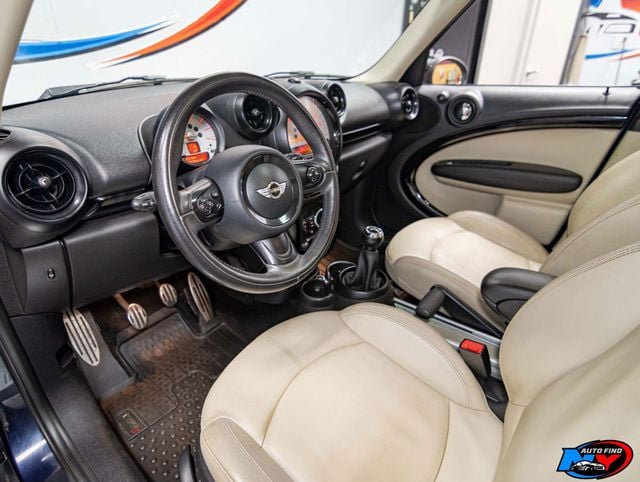 2014 MINI Cooper S Countryman CLEAN CARFAX, AWD, 6-SPD MANUAL, PANORAMIC SUNROOF, HEATED SEATS - 22922787 - 12
